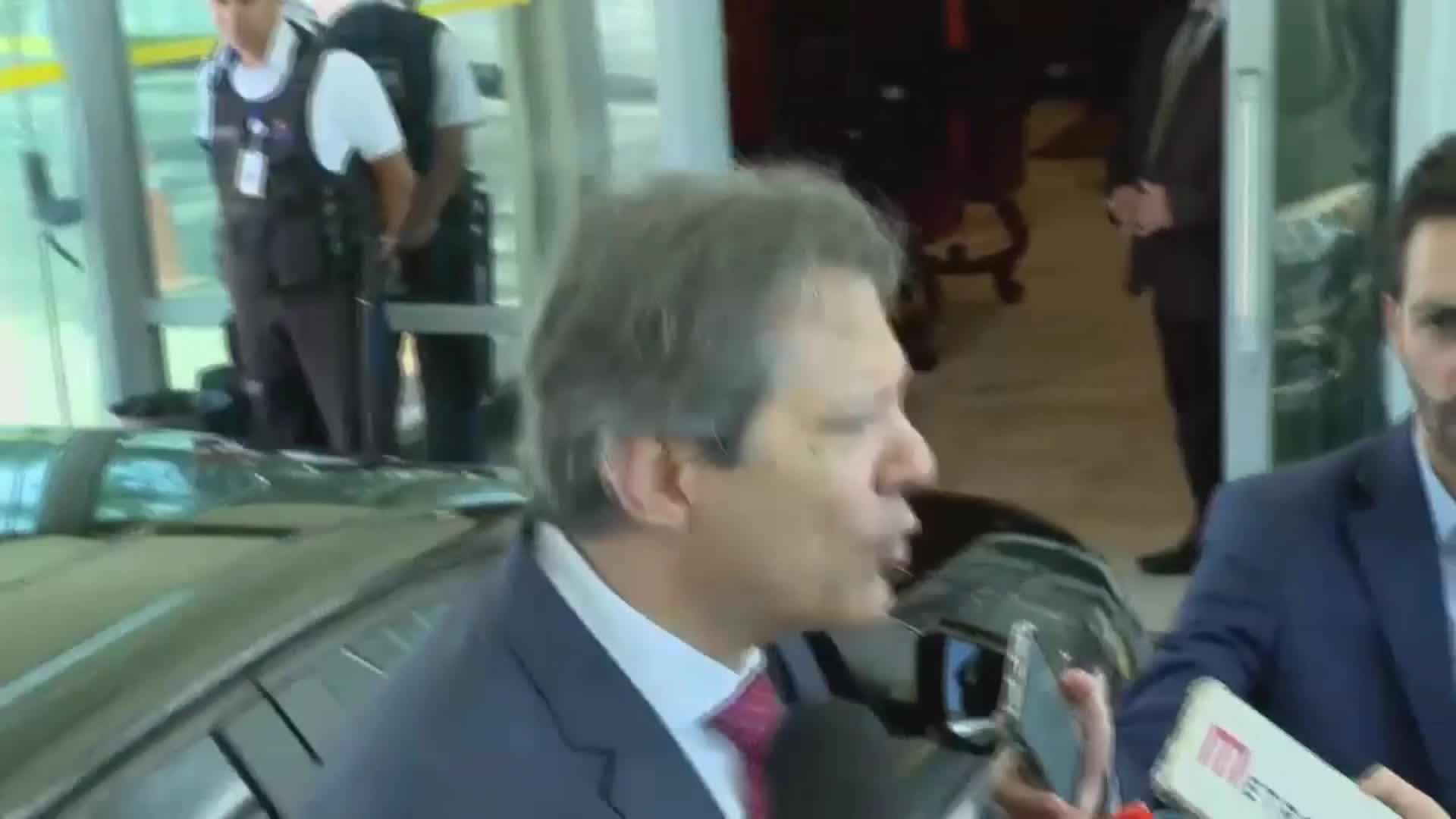 Vídeo: Haddad comenta as eleições argentinas e posição do Brasil; veja vídeo