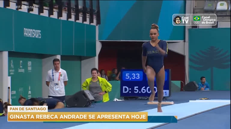 Vídeo: Rebeca Andrade é destaque do Brasil no dia dos Jogos Pan-Americanos do Chile
