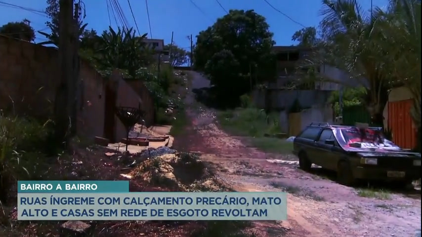 Vídeo: Bairro a Bairro: Moradores de São Joaquim de Bicas (MG) sofrem com falta de acesso