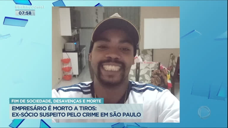 Vídeo: Ex-sócio é suspeito de matar empresário em São Paulo