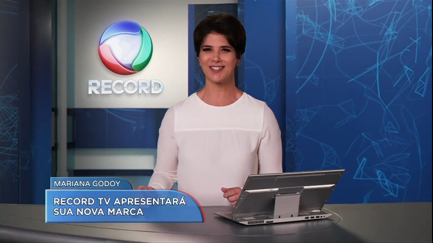 Vídeo: Record TV apresenta sua nova marca na segunda-feira (6), a partir das 19h55, no Jornal da Record