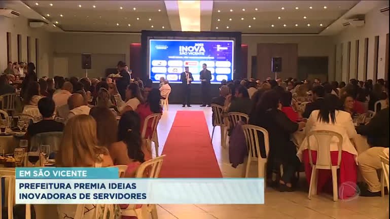 Vídeo: Prefeitura de São Vicente premia servidores públicos