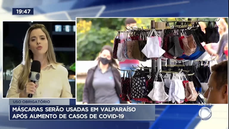Vídeo: Covid-19: máscaras voltam a ser de uso obrigatório em Valparaíso
