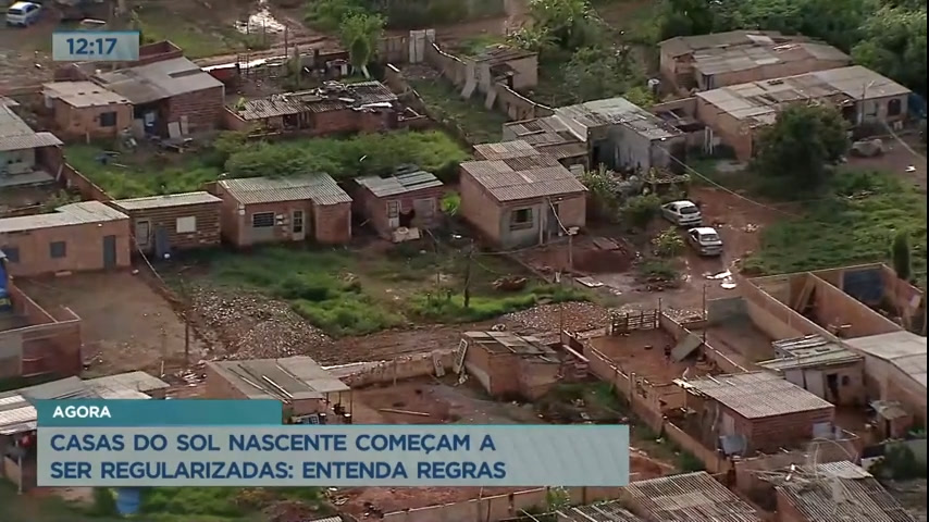 Vídeo: Casas do Sol Nascente começam a ser regularizadas