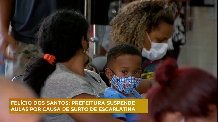 Vídeo: Após mais de 30 crianças pegarem escarlatina, prefeitura de Felício dos Santos (MG) suspende as aulas