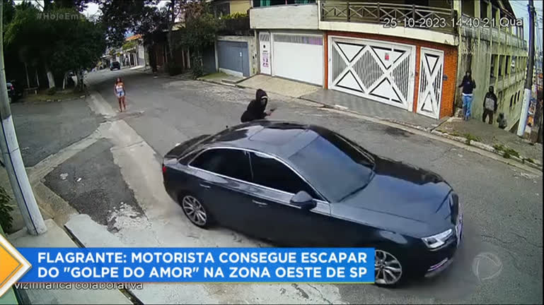 Vídeo: Motorista percebe emboscada e escapa de sequestro em SP