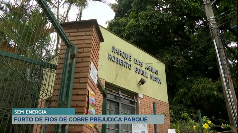 Vídeo: Homens furtam e depredam parque na região do Barreiro, em BH