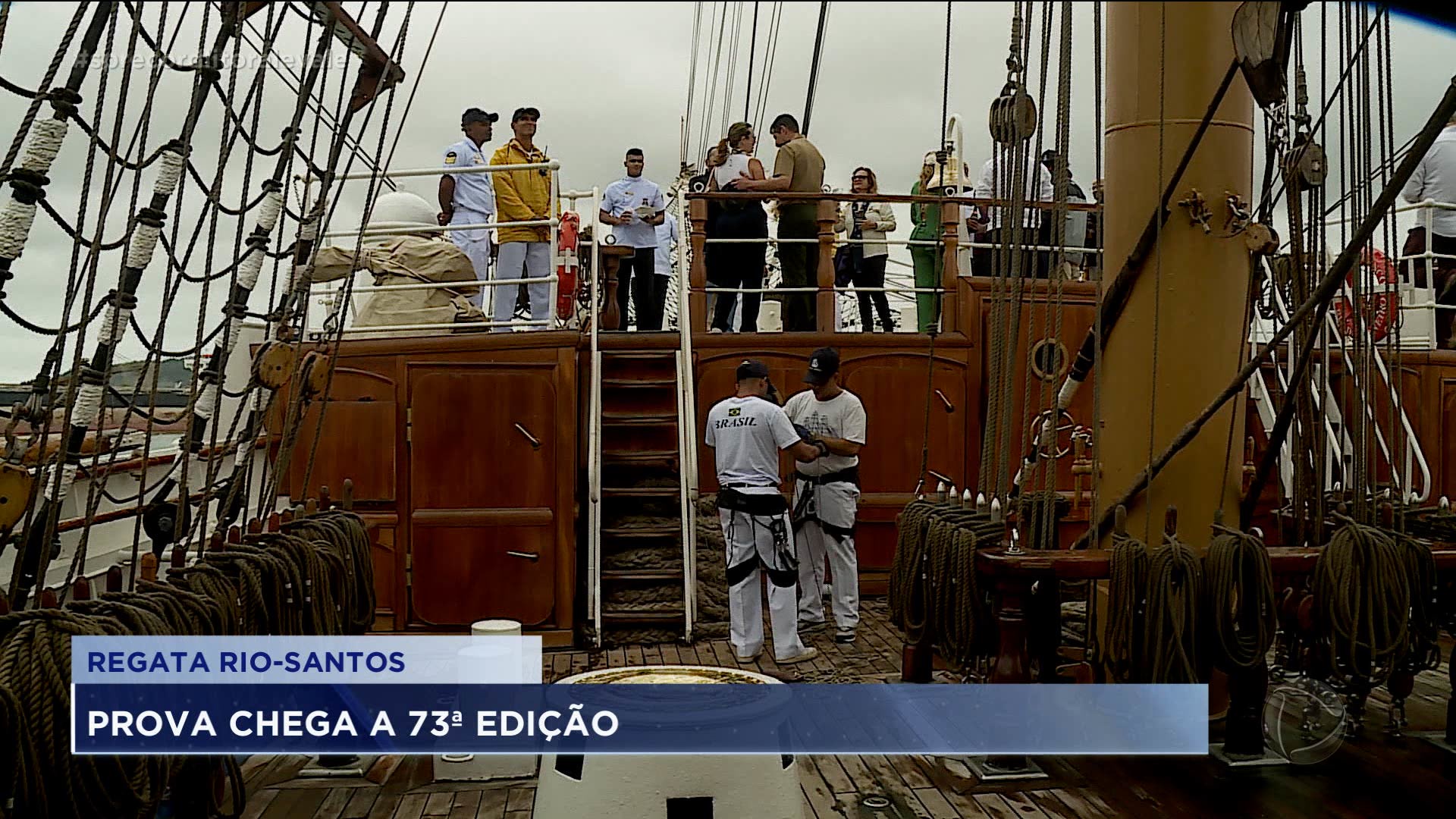 Vídeo: Marinha do Brasil realiza Regata Santos Rio