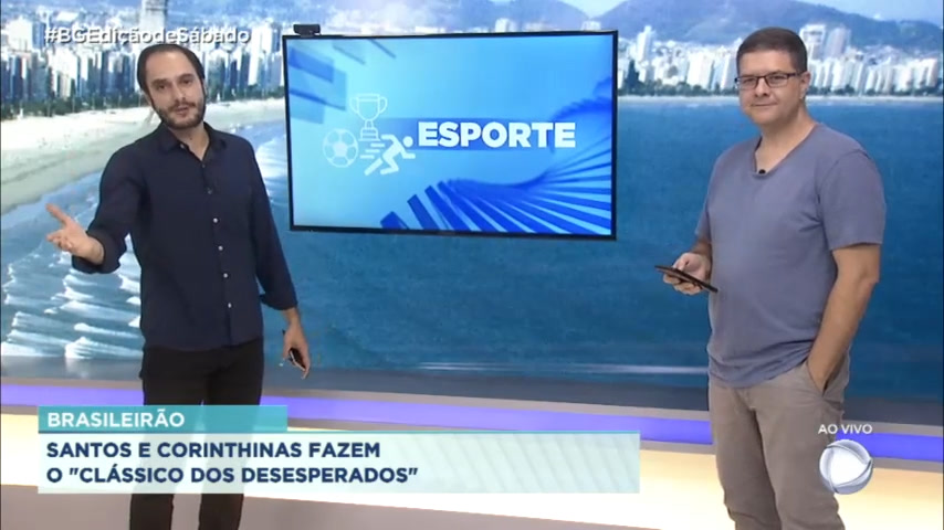 Vídeo: Santos e Corinthians fazem clássico na capital; Peixe busca embalo