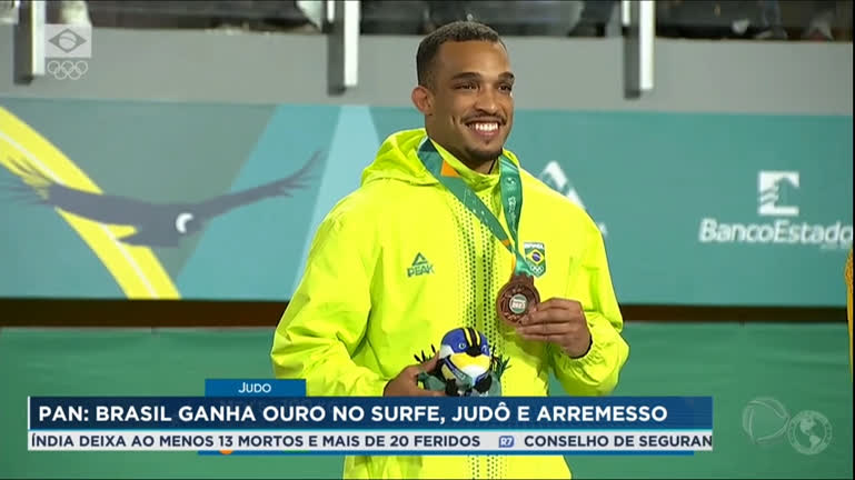  Brasil assume a segunda colocação no quadro geral de medalhas