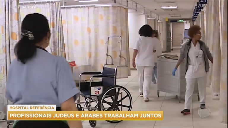 Vídeo: Judeus e árabes trabalham juntos para socorrer vítimas da guerra em hospital de referência
