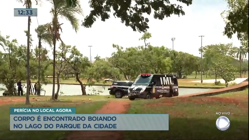 Vídeo: Corpo é encontrado boiando no lago do Parque da Cidade