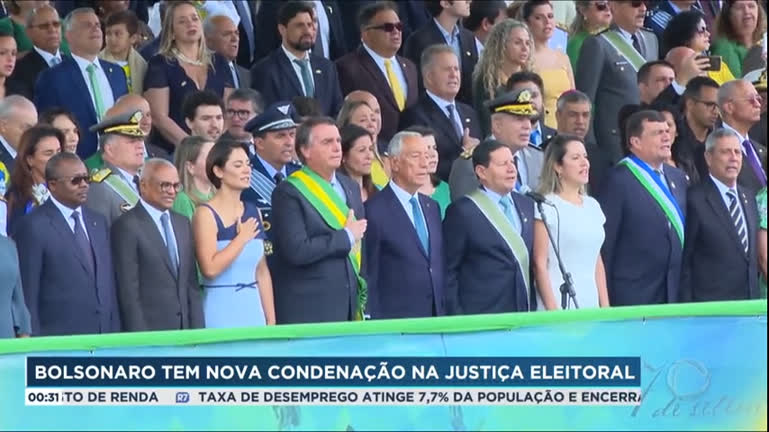 Vídeo: TSE condena Bolsonaro por uso das comemorações do 7 de Setembro de 2022 para fim eleitoral