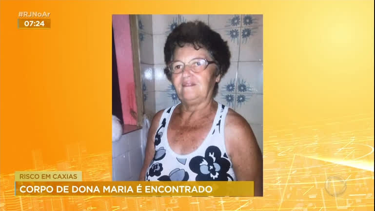 Vídeo: Encontrado o corpo da idosa que caiu em canal durante chuva no Rio