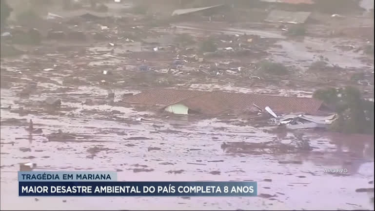 Vídeo: Sobreviventes do rompimento da barragem em Mariana (MG) esperam reparação oito anos após desastre ambiental