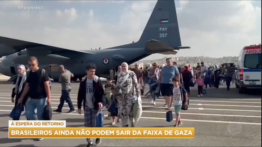 Vídeo: Resgate de brasileiros da Faixa de Gaza deve acontecer até a próxima quarta (8)