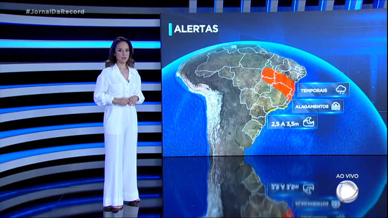 Vídeo: Confira a previsão do tempo em todo o Brasil para este domingo (5)
