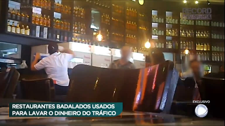 Vídeo: PCC usava restaurantes e bares em SP para lavar o dinheiro do tráfico