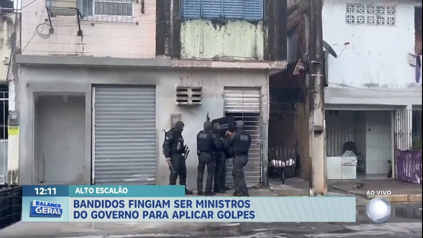 Vídeo: Grupo fingia ser ministros do governo para aplicar golpes