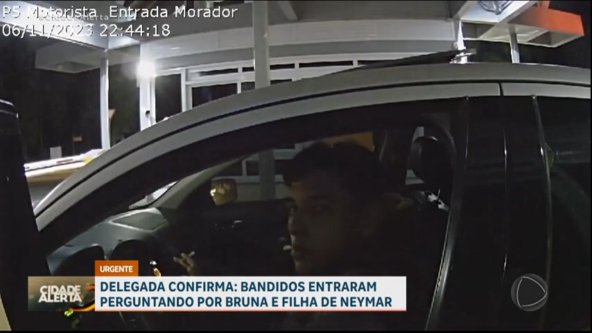 Vídeo: Bandidos assaltam casa da família de Bruna Biancardi, mãe da filha do jogador Neymar