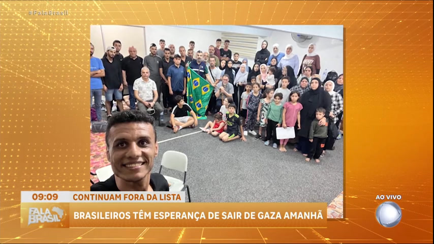 Vídeo: Brasileiros estão na expectativa de conseguir autorização para sair de Gaza