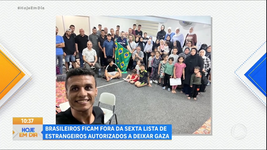 Vídeo: Brasileiros ficam fora da sexta lista de estrangeiros autorizados a deixar Gaza