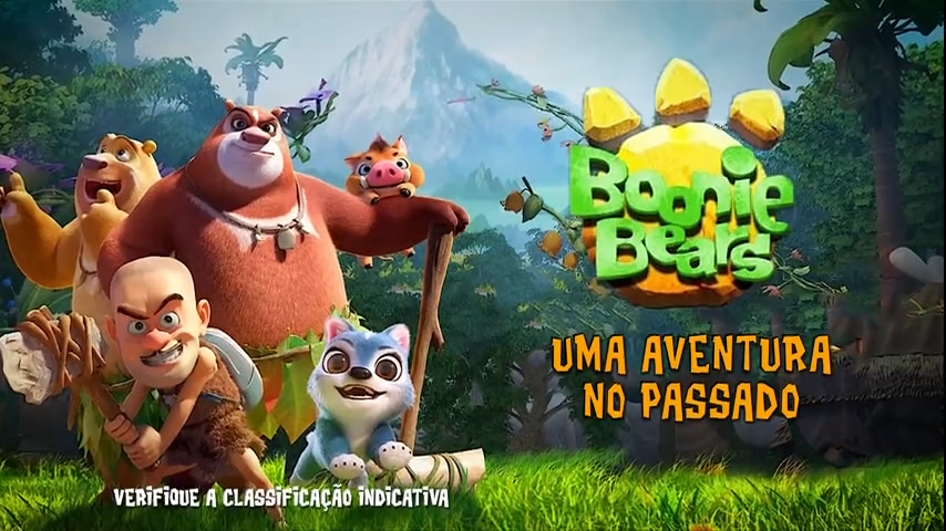 Vídeo: Não perca "Boonie Bears - Uma Aventura no Passado" no Cine Aventura deste sábado (11)