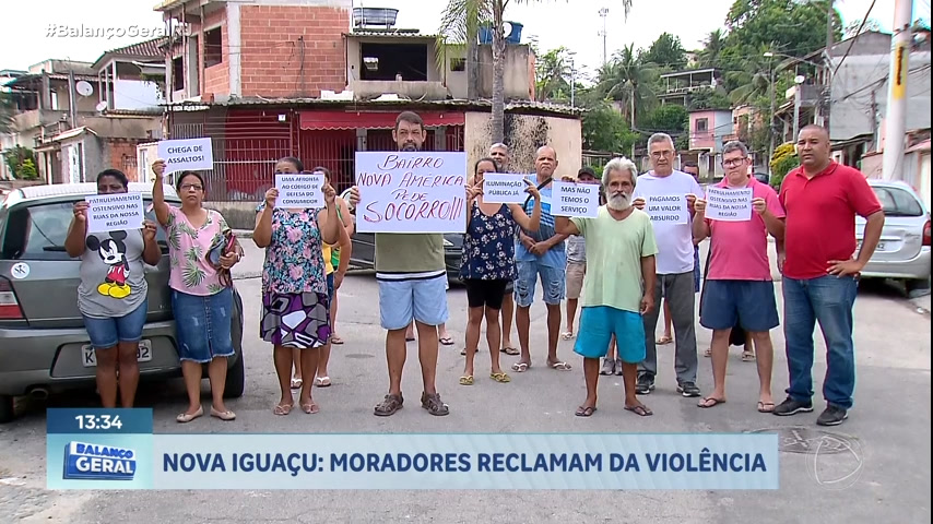 Vídeo: Moradores reclamam de aumento de violência em bairro da Baixada Fluminense