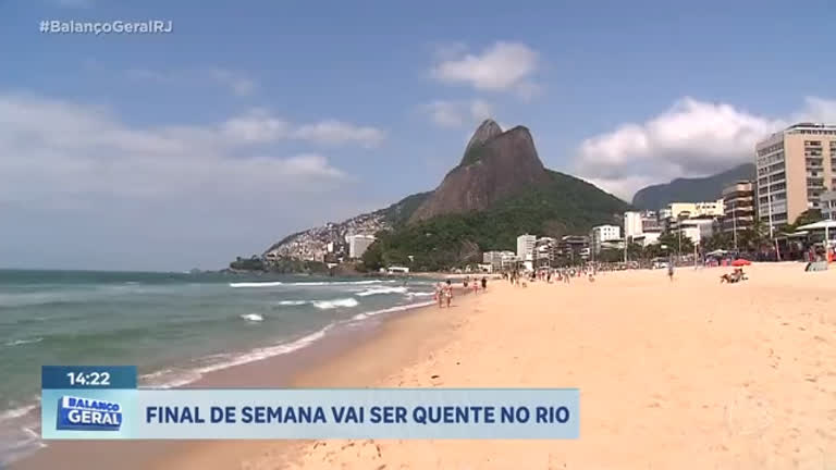 Vídeo: Temperaturas vão subir neste final de semana no Rio