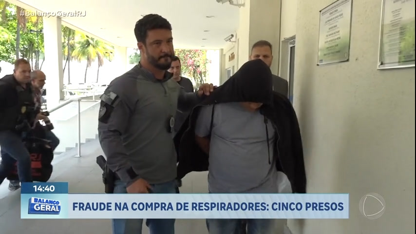 Vídeo: Cinco pessoas são presas por fraude na compra de respiradores durante a pandemia no Rio