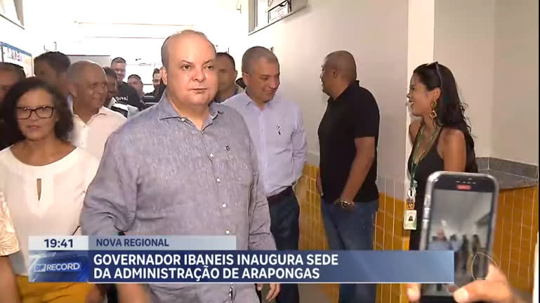 Vídeo: Governador Ibaneis inaugura sede da administração de Arapoangas