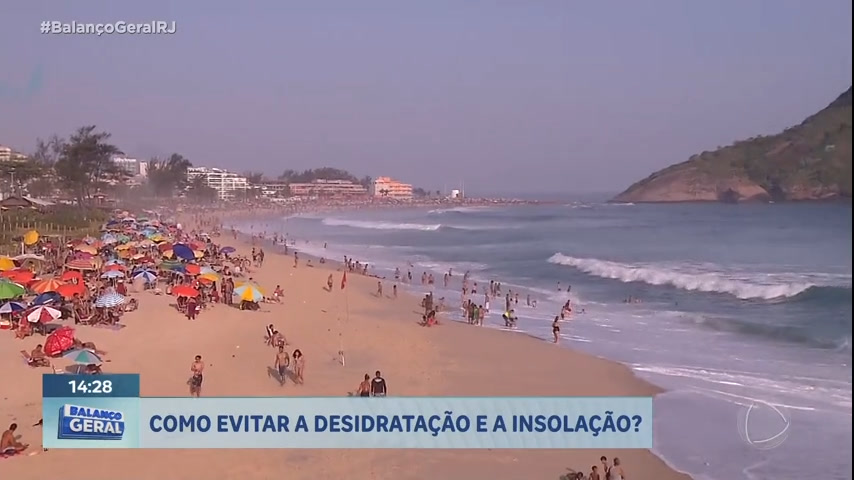 Vídeo: Calor no Rio: Especialista explica como evitar a desidratação
