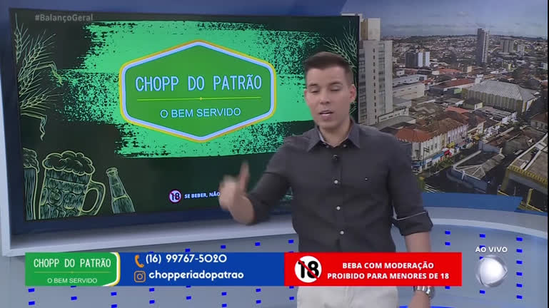 Vídeo: Chopp do Patrão - Balanço Geral - Exibido 10/11/2023