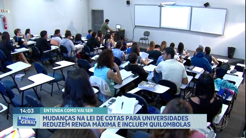 Vídeo: Mudanças na Lei de Cotas para universidades incluem quilombolas