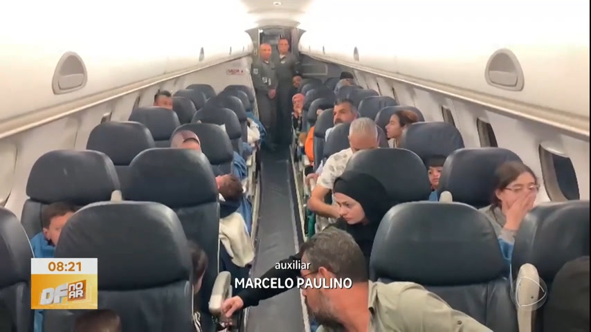 Vídeo: Repatriados da Faixa de Gaza falam sobre alívio após chegarem ao Brasil
