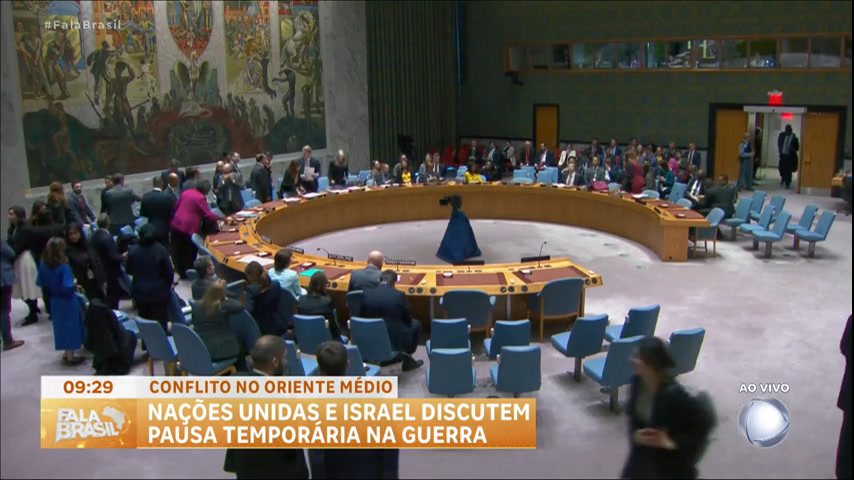 Vídeo: Conselho de Segurança da ONU aprova resolução que pede pausa na guerra entre Israel e Hamas