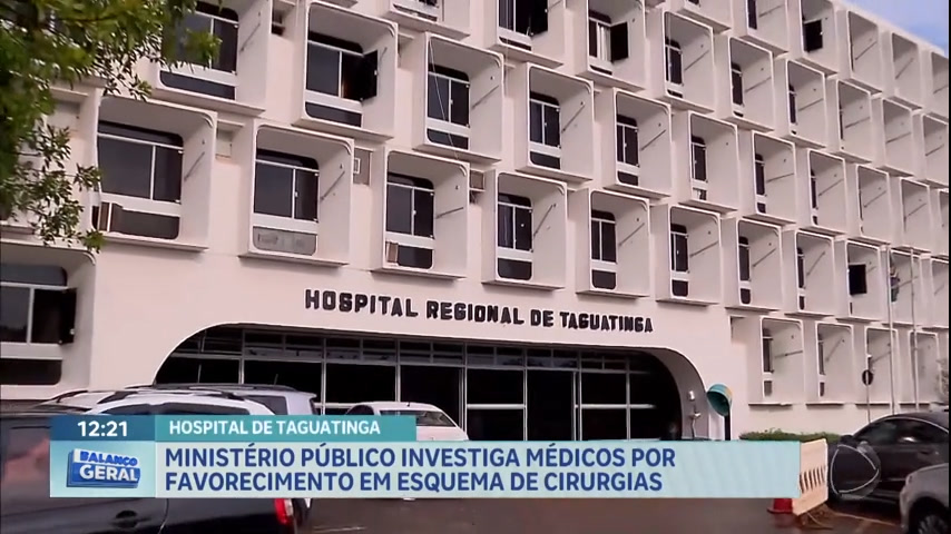 Vídeo: MP investiga médicos por favorecimento em esquema de cirurgias