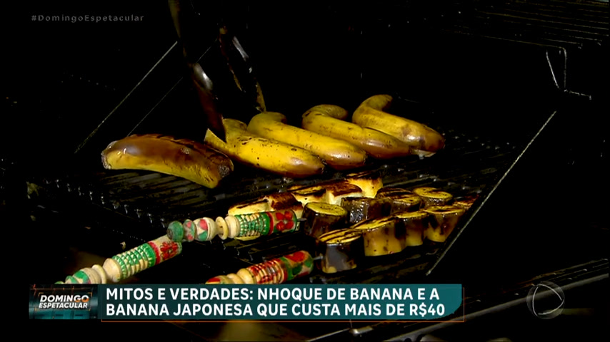 Vídeo: Mitos e Verdades: Nhoque de banana e a banana japonesa que custa mais de R$ 40 a unidade