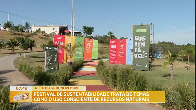 Vídeo: Luziânia recebe festival de sustentabilidade e meio-ambiente