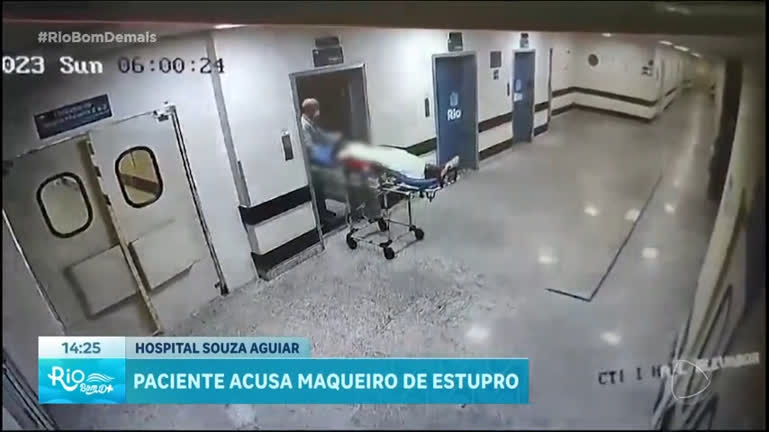 Vídeo: Paciente denuncia ter sido estuprada por funcionário no Hospital Souza Aguiar, no Rio