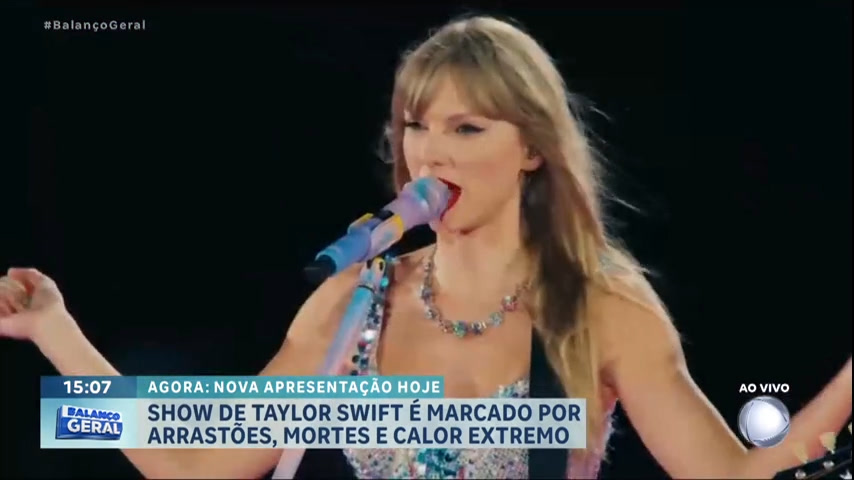 Vídeo: Show de Taylor Swift no Brasil é marcado por duas mortes, arrastões e calor extremo