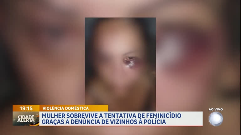 Vídeo: Mulher sofre tentativa de feminicídio em Valparaíso de Goiás