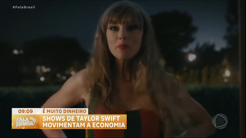 Vídeo: Shows de Taylor Swift podem movimentar até R$ 400 milhões no Brasil