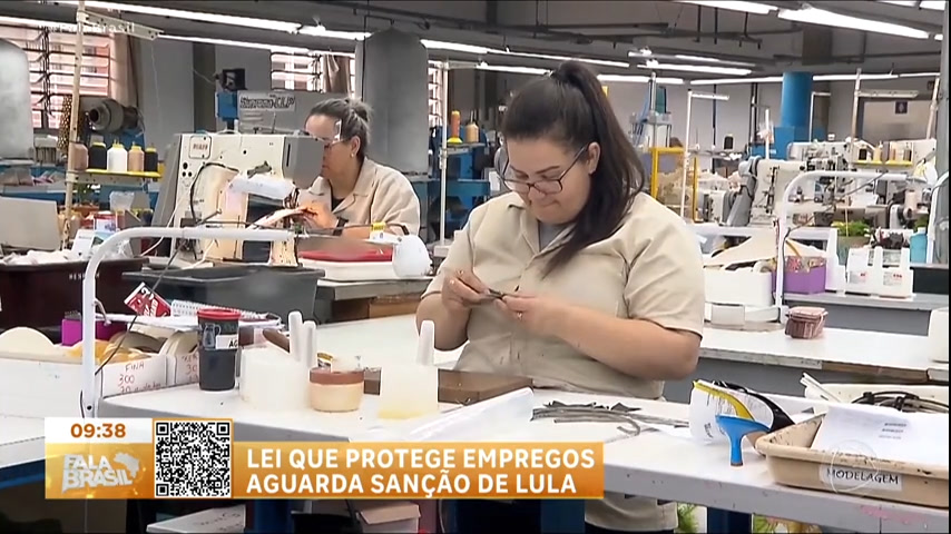 Vídeo: Setor de calçados prevê demissões caso Lula vete desoneração da folha de pagamentos