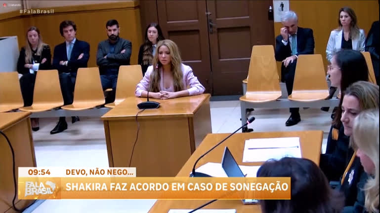 Vídeo: Shakira faz acordo com Justiça espanhola e aceita pagar R$ 40 milhões por evasão fiscal