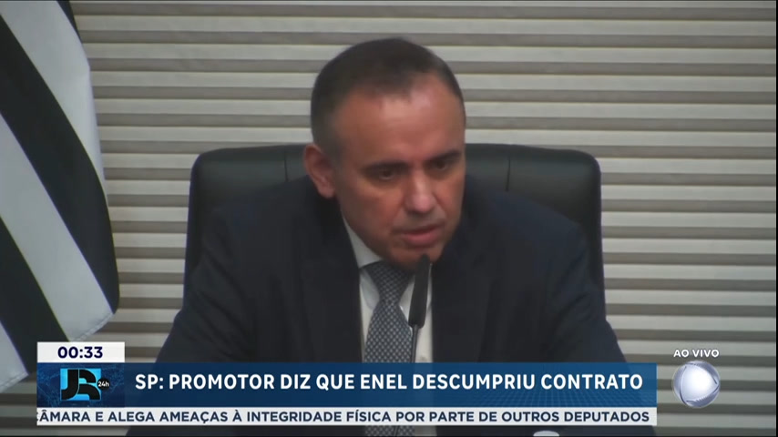 Vídeo: CPI da Enel: promotor declara que empresa descumpriu contrato e deve receber multa bilionária