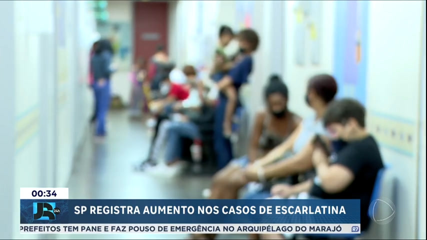 Vídeo: Número de infecções por escarlatina aumenta quatro vezes em São Paulo em 2023