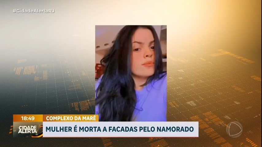 Vídeo: Jovem morre após ser esfaqueada pelo namorado na Maré (RJ)