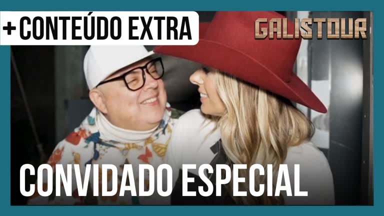 Vídeo: GalisTour: Galisteu reencontra o DJ Zé Pedro, do saudoso É Show , e revela spoiler da Prova do Fazendeiro | A Fazenda 15