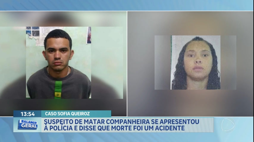 Vídeo: Suspeito de matar companheira a facadas em Planaltina (DF) se entrega à polícia